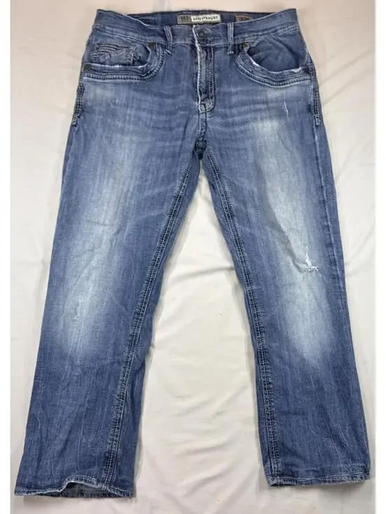 BKE Denim Jaki Straight Jeans 32S - Picture 2 of 6